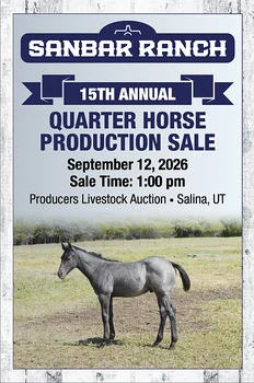 Quarter Horse Production Sale
